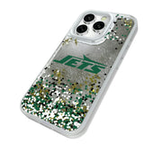 New York Jets Confetti Glitter Phone Case for Apple iPhone