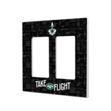 New York Jets Deco Hidden-Screw Light Switch Plate