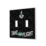 New York Jets Deco Hidden-Screw Light Switch Plate