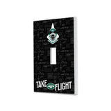 New York Jets Deco Hidden-Screw Light Switch Plate