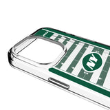 New York Jets Field Clear Phone Case for Apple iPhone