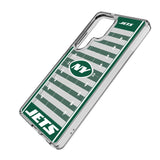 New York Jets Field Clear Phone Case for Samsung Galaxy