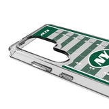 New York Jets Field Clear Phone Case for Samsung Galaxy