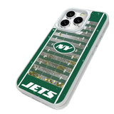 New York Jets Field Glitter Phone Case for Apple iPhone