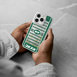 New York Jets Field Glitter Phone Case for Apple iPhone