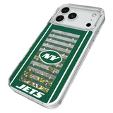 New York Jets Field Glitter Phone Case for Apple iPhone