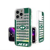 New York Jets Field Glitter Phone Case for Apple iPhone
