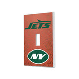 New York Jets Football Hidden-Screw Light Switch Plate