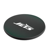New York Jets Linen 15-Watt Wireless Charger