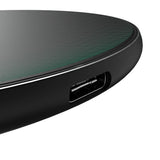 New York Jets Linen 15-Watt Wireless Charger