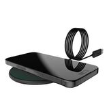 New York Jets Linen 15-Watt Wireless Charger