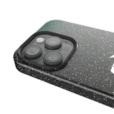 New York Jets Linen Black Bling Phone Case for Apple iPhone