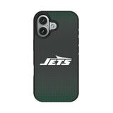 New York Jets Linen Bump Phone Case for Apple iPhone