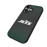 New York Jets Linen Bump Phone Case for Apple iPhone