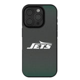 New York Jets Linen Bump Phone Case for Apple iPhone