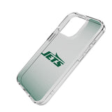 New York Jets Linen Clear Phone Case for Apple iPhone