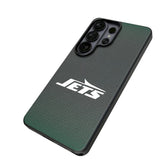 New York Jets Linen MagSafe Compatible Phone Case for Samsung Galaxy 26 Series