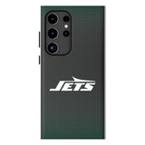 New York Jets Linen MagSafe Compatible Phone Case for Samsung Galaxy