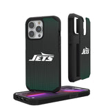 New York Jets Linen Rugged Phone Case for Apple iPhone