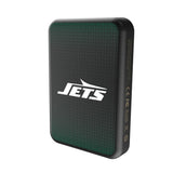 New York Jets Linen Wireless Mag Power Bank