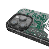 New York Jets Paisley Black Bling Phone Case for Apple iPhone