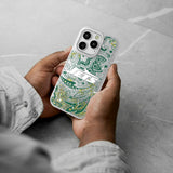 New York Jets Paisley Glitter Phone Case for Apple iPhone