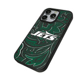 New York Jets Paisley MagSafe Compatible Phone Case for Apple iPhone