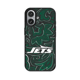 New York Jets Paisley MagSafe Compatible Phone Case for Apple iPhone