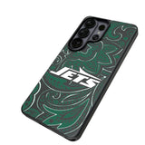 New York Jets Paisley MagSafe Compatible Phone Case for Samsung Galaxy