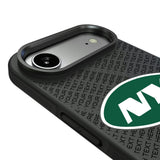 New York Jets Personalized EndZone Plus Bump Phone Case for Apple iPhone