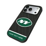 New York Jets Personalized EndZone Plus Bump Phone Case for Apple iPhone
