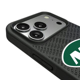 New York Jets Personalized EndZone Plus Bump Phone Case for Apple iPhone