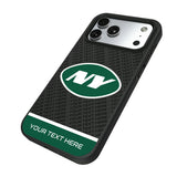 New York Jets Personalized EndZone Plus Bump Phone Case for Apple iPhone