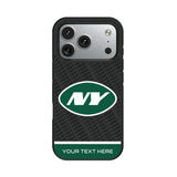 New York Jets Personalized EndZone Plus Bump Phone Case for Apple iPhone 17 Series