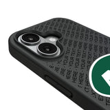 New York Jets Personalized EndZone Plus Bump Phone Case for Apple iPhone