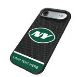 New York Jets Personalized EndZone Plus Bump Phone Case for Apple iPhone