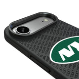 New York Jets Personalized EndZone Plus Bump Phone Case for Apple iPhone