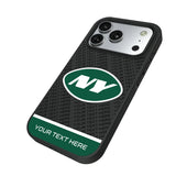 New York Jets Personalized EndZone Plus Bump Phone Case for Apple iPhone