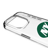 New York Jets Personalized EndZone Plus Clear Phone Case for Apple iPhone