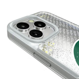 New York Jets Personalized EndZone Plus Glitter Phone Case for Apple iPhone