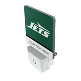 New York Jets Personalized Endzone Solid Night Light 2-Pack