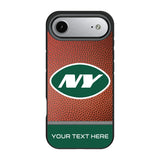 New York Jets Personalized Football Bump Phone Case for Apple iPhone