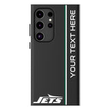 New York Jets Personalized Sidebard MagSafe Compatible Phone Case for Samsung Galaxy