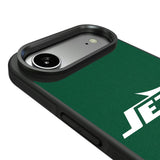 New York Jets Personalized Stripe Bump Phone Case for Apple iPhone