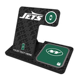 New York Jets Personalized Tilt 3 in 1 Charging Station