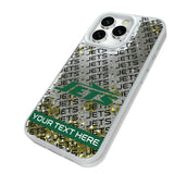 New York Jets Personalized Tilt Glitter Phone Case for Apple iPhone
