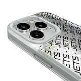 New York Jets Personalized Tilt Glitter Phone Case for Apple iPhone