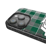 New York Jets Plaid Black Bling Phone Case for Apple iPhone