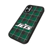 New York Jets Plaid MagSafe Compatible Phone Case for Apple iPhone