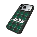 New York Jets Plaid MagSafe Compatible Phone Case for Apple iPhone